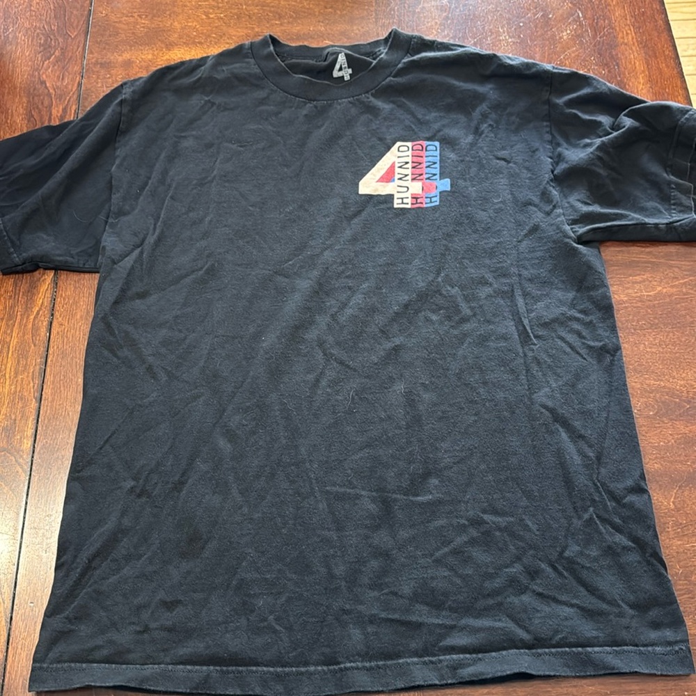 Men’s 4Hunnind black shirt